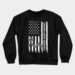 Carcinoid Cancer Awareness Crewneck Sweatshirt